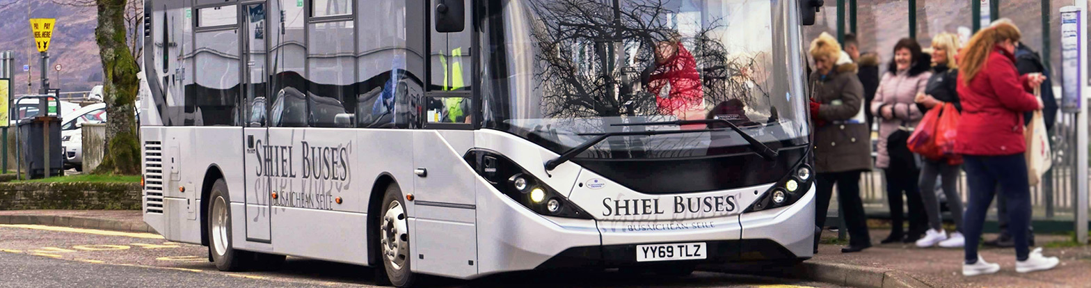 Shiel Buses Timetable Banner